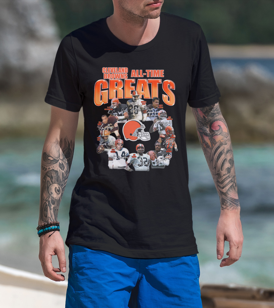 Cleveland Browns All-Time Greats T-Shirt