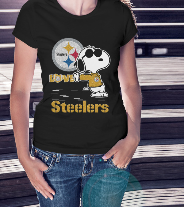 Snoopy Steelers Love Pittsburgh T-Shirt