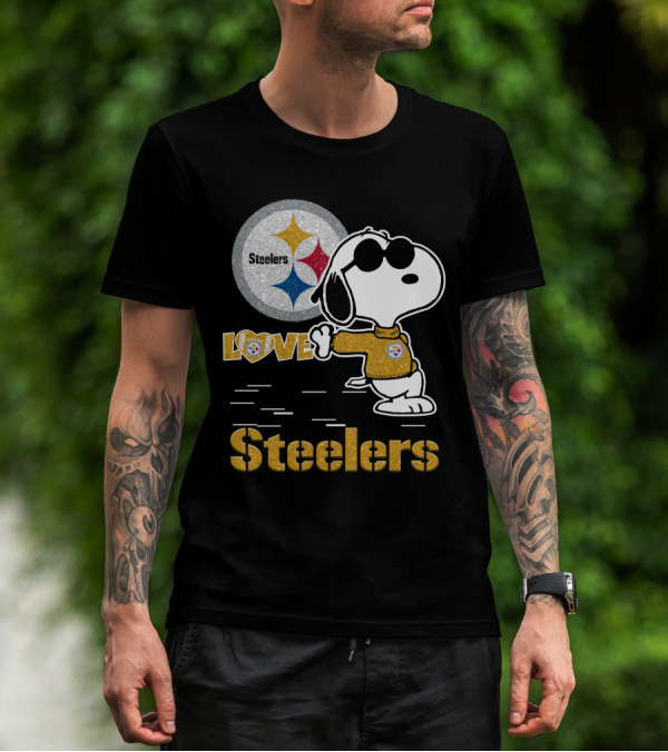 Snoopy Steelers Love Pittsburgh T-Shirt