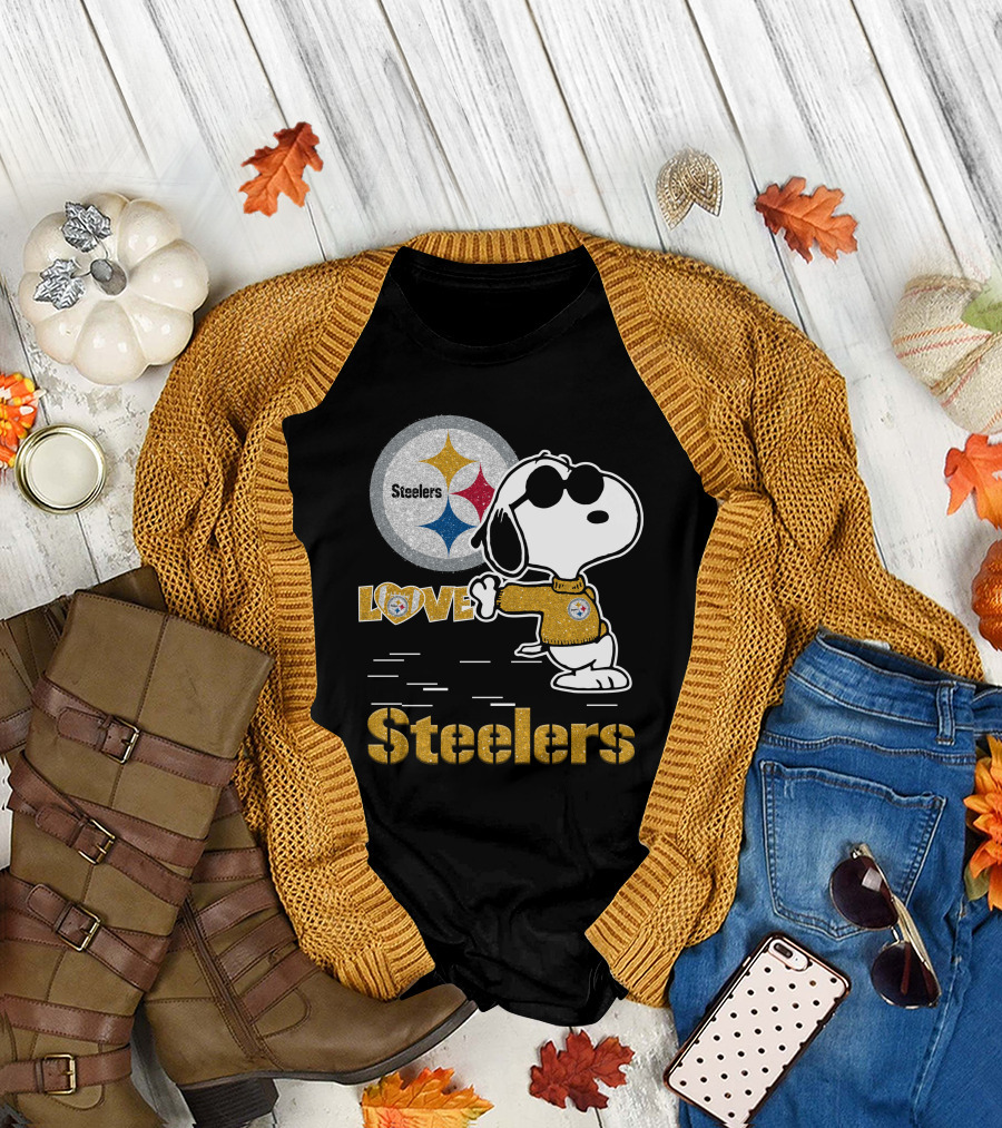 Snoopy Steelers Love Pittsburgh T-Shirt