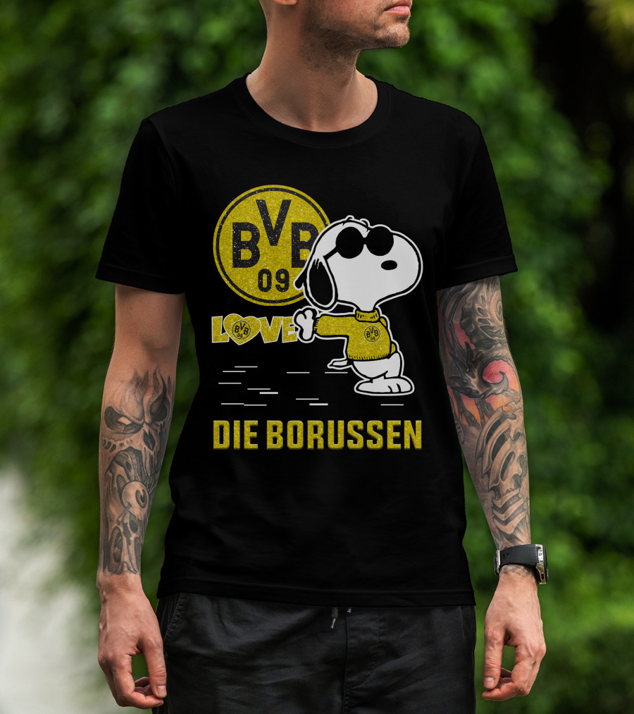 Snoopy BVB 09 Love Die Borussen T-Shirt