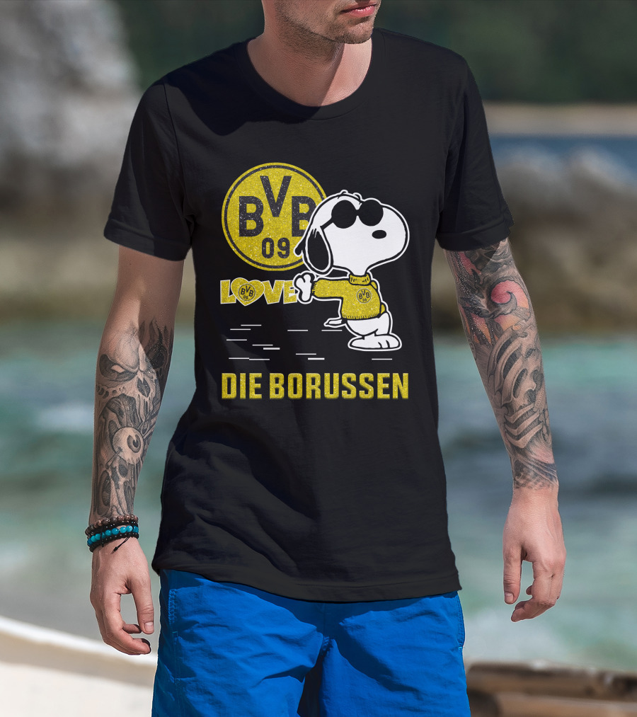 Snoopy BVB 09 Love Die Borussen T-Shirt