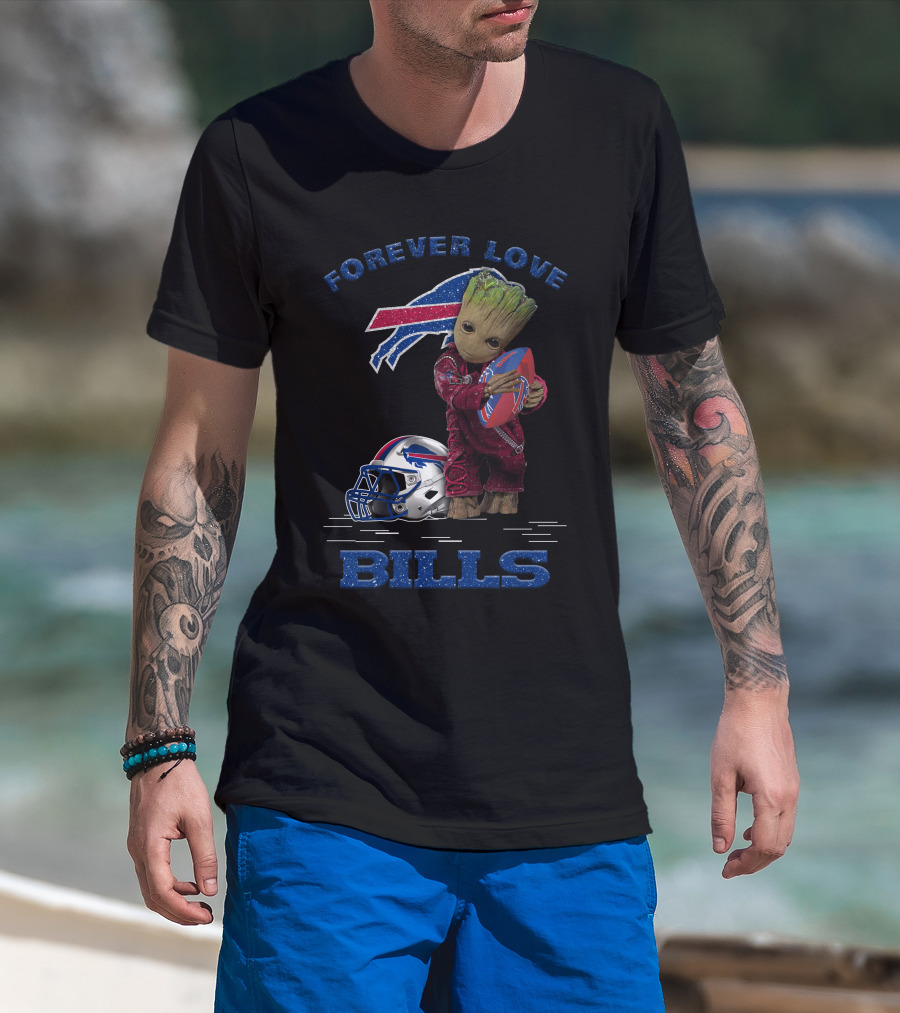 Forever Love Bills Groot Buffalo Bills Football T-Shirt