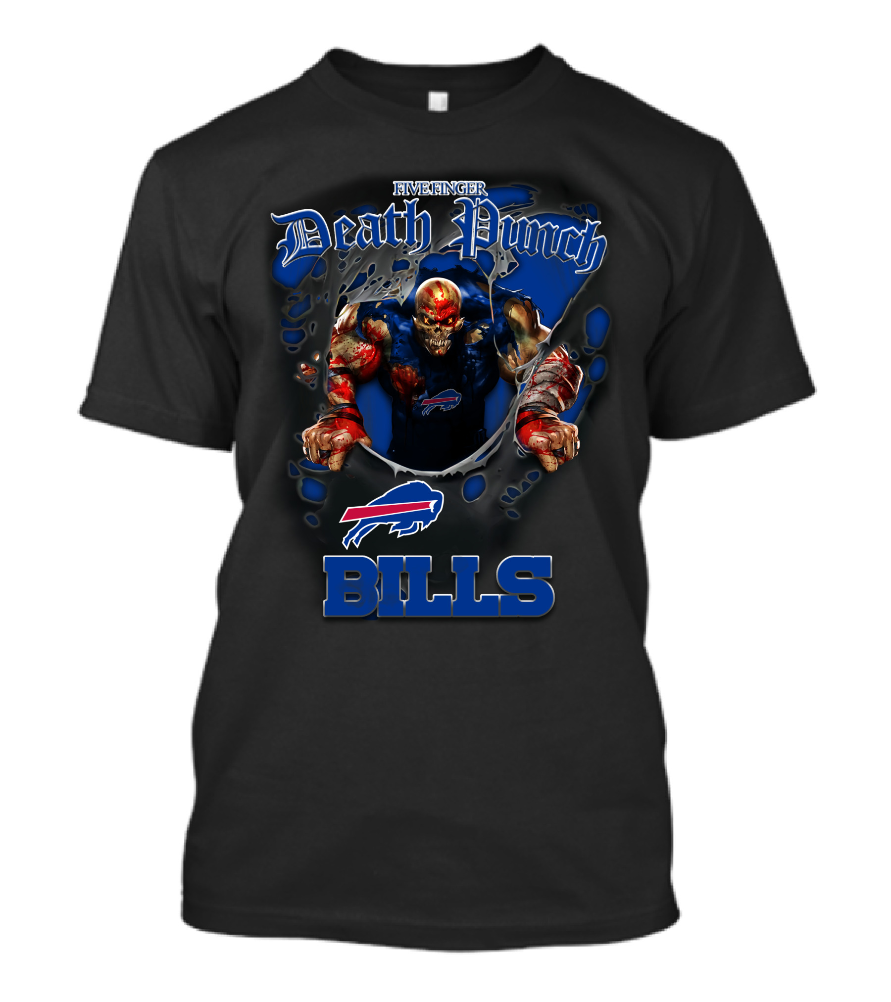Five Finger Death Punch Bills Buffalo Nfl Football Fans T-Shirt
