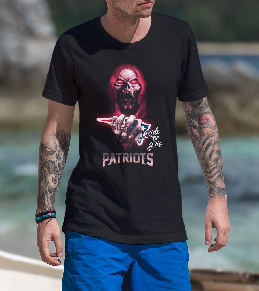 Nfl New England Patriots Ride Or Die 146 Hd0022 T-Shirt