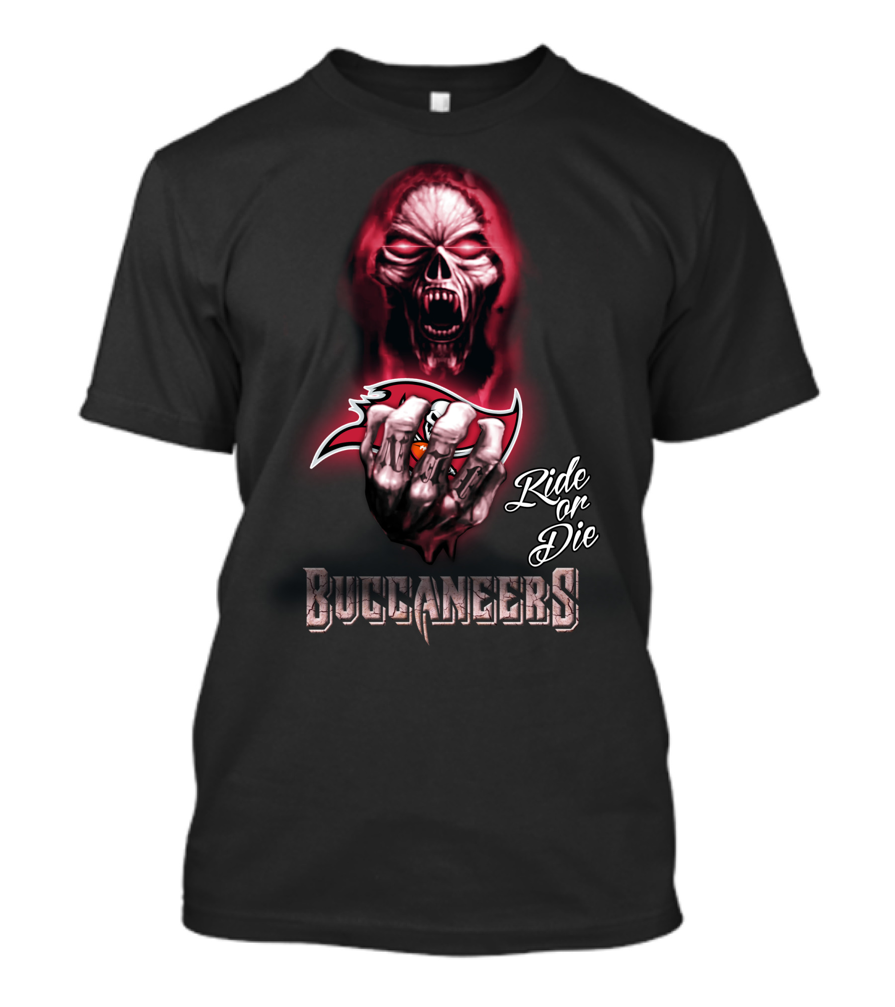Nfl Tampa Bay Buccaneers Ride Or Die 146 Hd0030 T-Shirt
