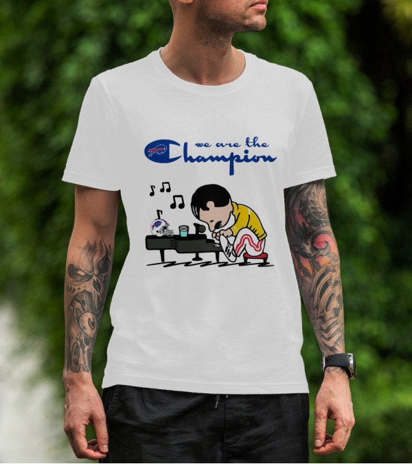 We Are The Champion Buffalo Bills US BB2084 Football Fan T-Shirt
