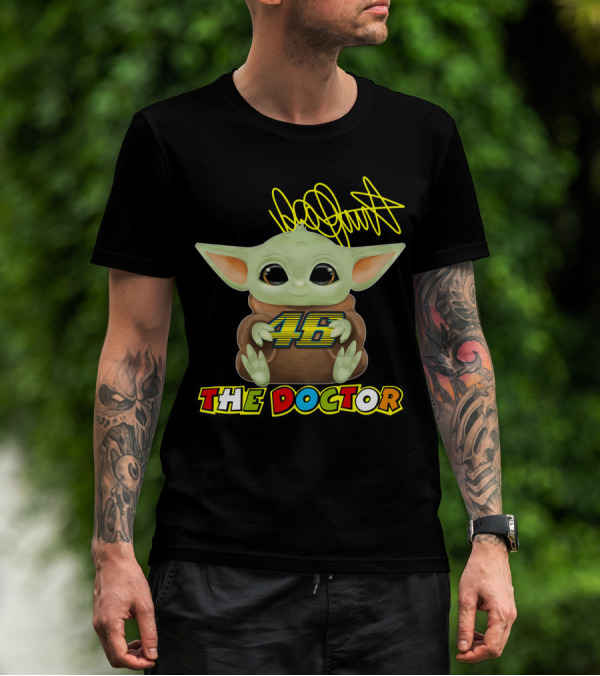 Valentino Rossi Baby Yoda The Doctor 46 T-Shirt
