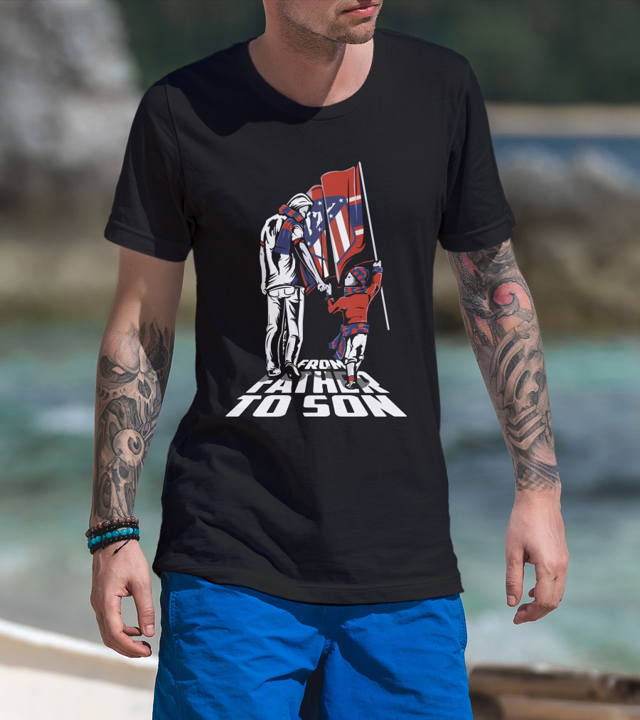Atlético Madrid From Father To Son T-Shirt