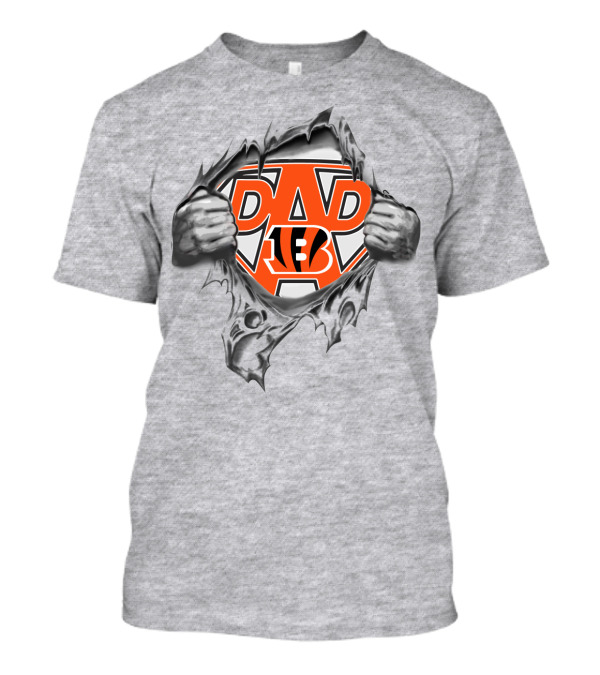 Super Dad Cincinnati Bengals NFL Logo T-Shirt