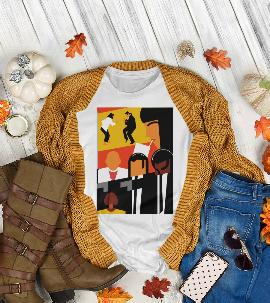 Epic Pulp Fiction Dance and Drink Scene T-Shirt