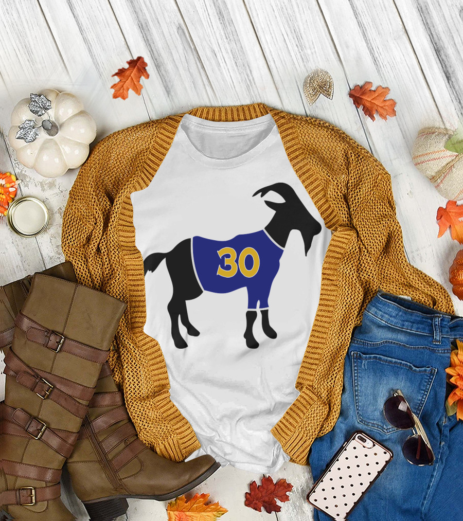 Stephen Curry GOAT 30 Jersey T-Shirt