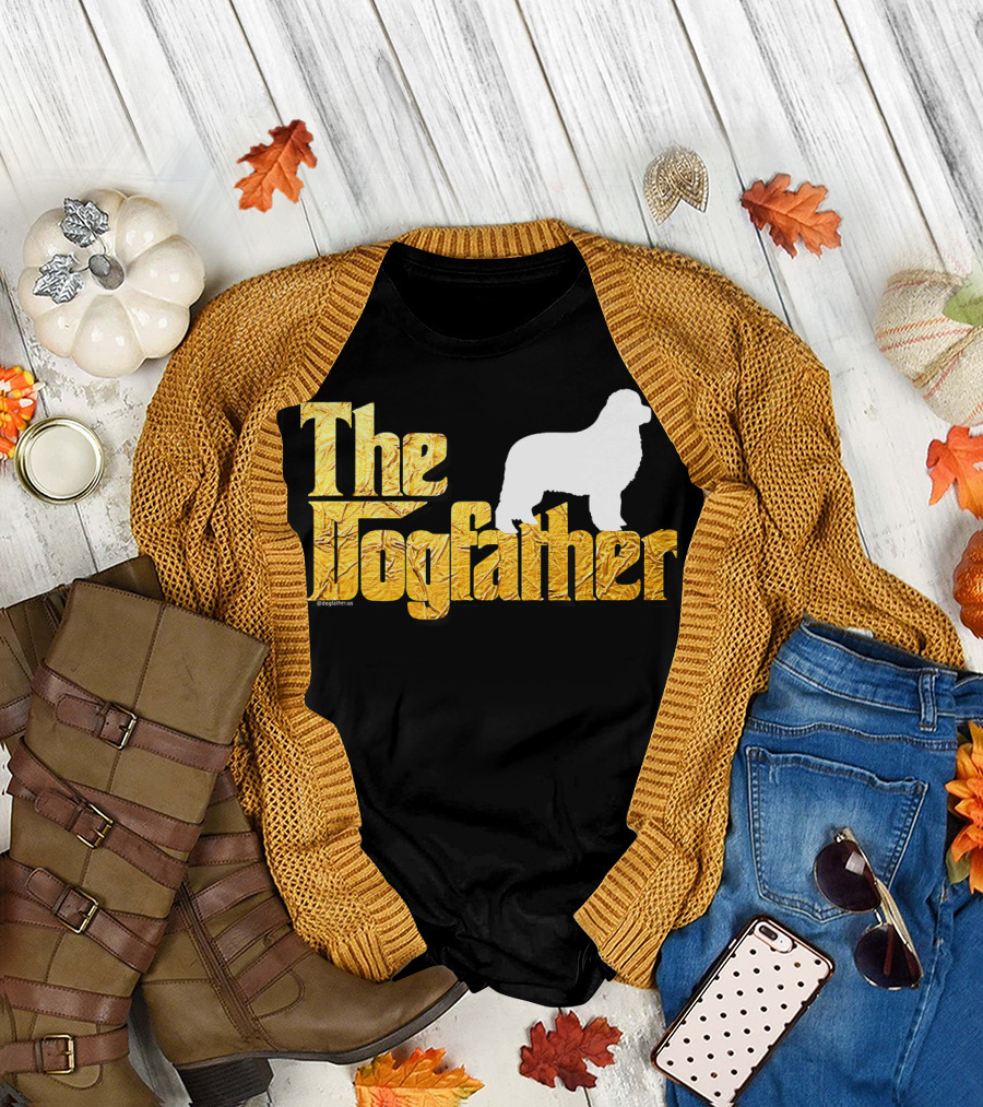 The Dogfather Newfoundland Dog T-Shirt