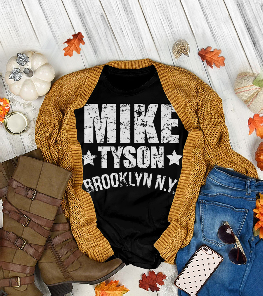 Mike Tyson Brooklyn N.Y Stars T-Shirt