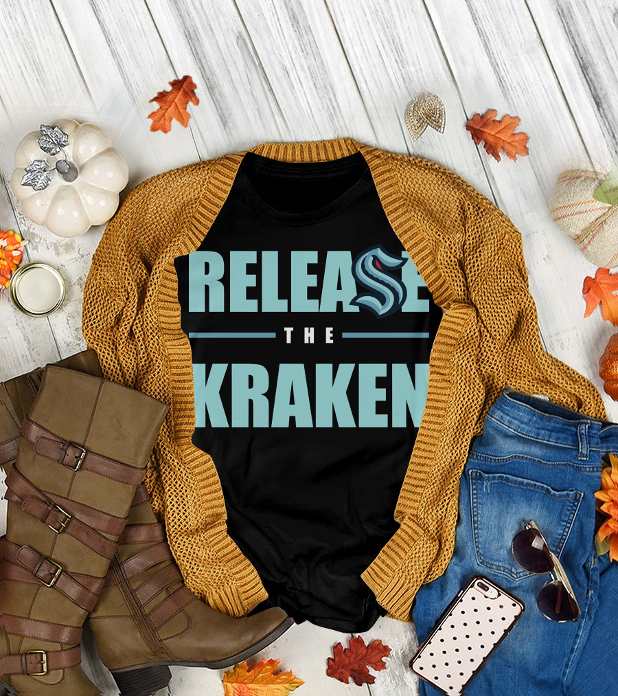Seattle Kraken Release the Kraken NHL Team T-Shirt