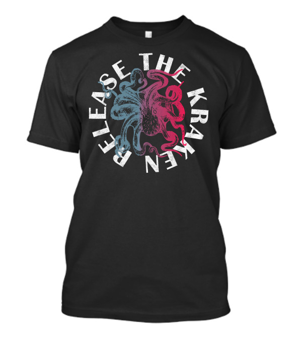 Release The Kraken Octopus Dual Color T-Shirt