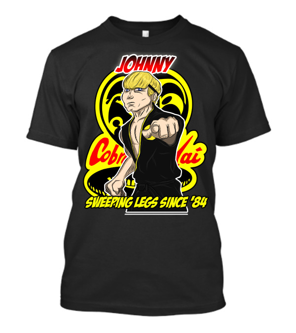 Johnny Cobra Kai Sweeping Legs Since '84 T-Shirt