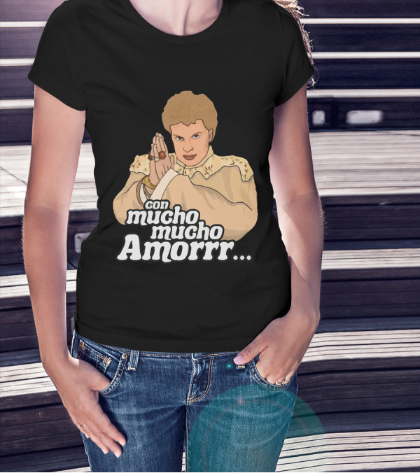 Con Mucho Mucho Amorrr Vintage Style Iconic T-Shirt