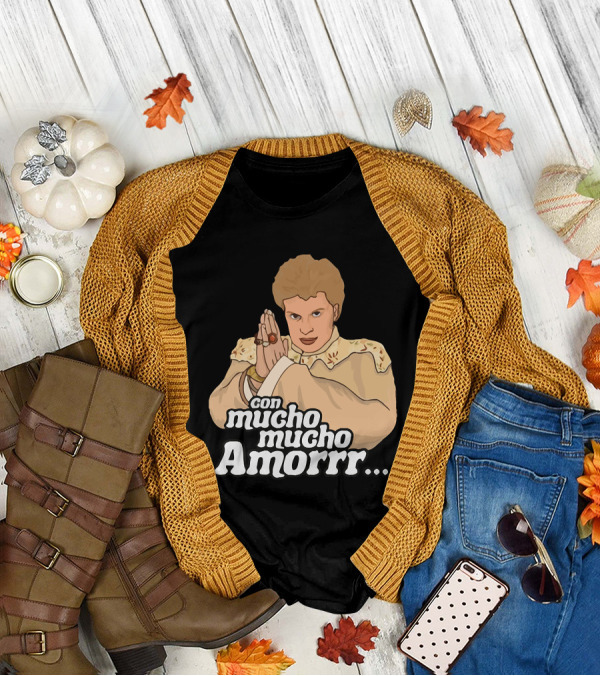 Con Mucho Mucho Amorrr Vintage Style Iconic T-Shirt