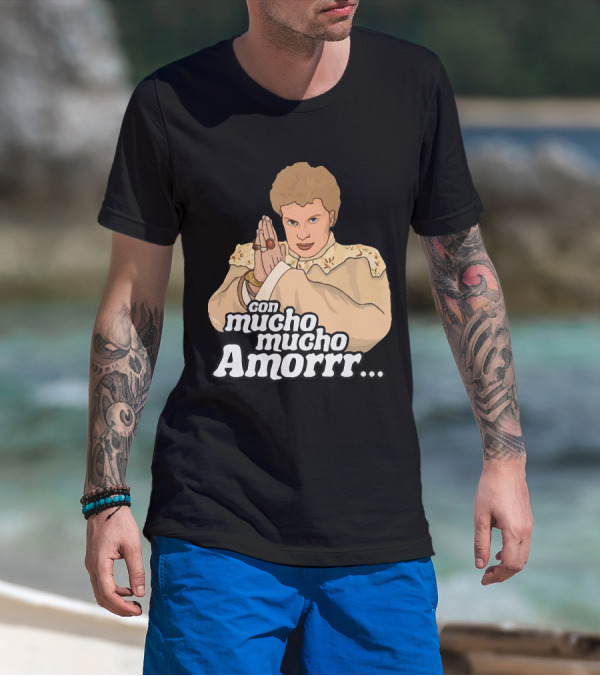 Con Mucho Mucho Amorrr Vintage Style Iconic T-Shirt