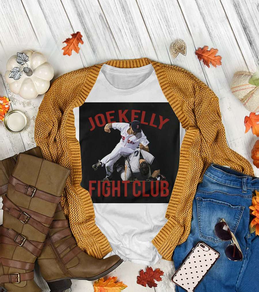 Joe Kelly Boston Red Sox Fight Club T-Shirt