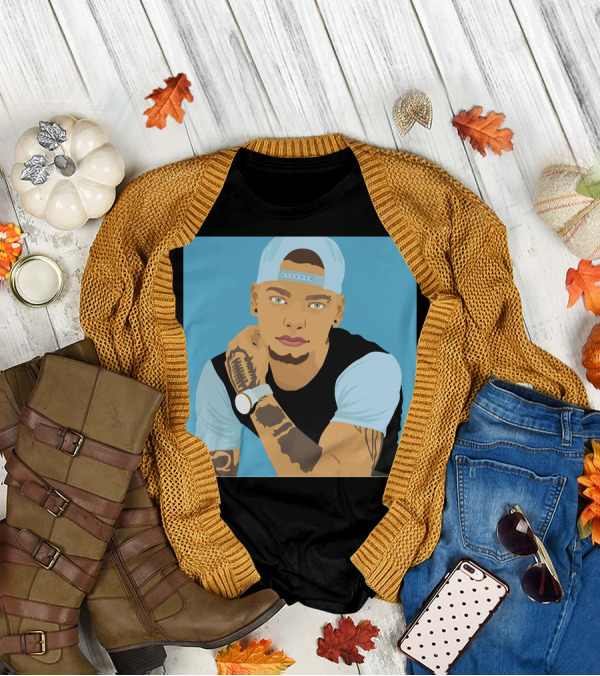 Kane Brown Blue Cap Tattoo T-Shirt