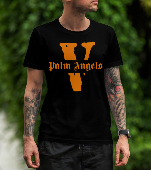 Palm Angels Orange V Iconic T-Shirt