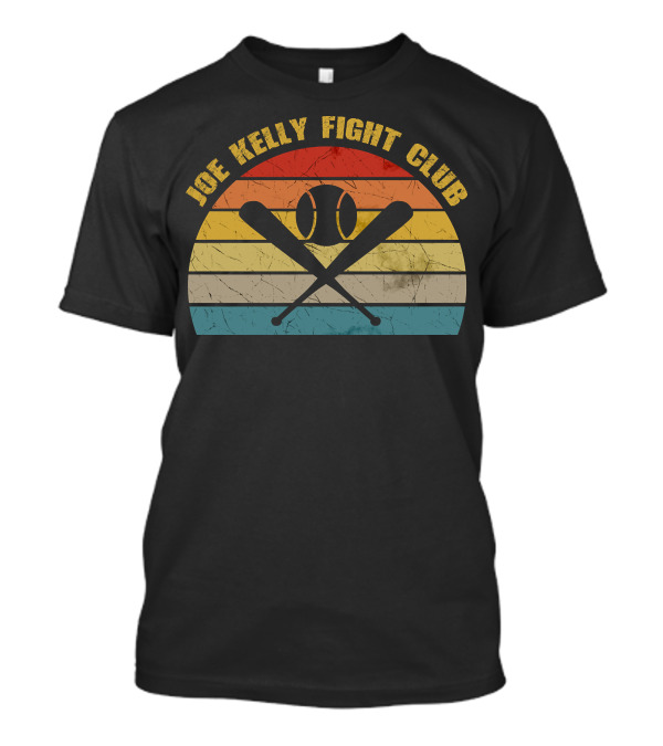 Joe Kelly Fight Club Baseball Vintage Retro T-Shirt