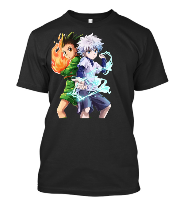 Gon And Killua Hunter X Hunter Energy Powers 76 T-Shirt