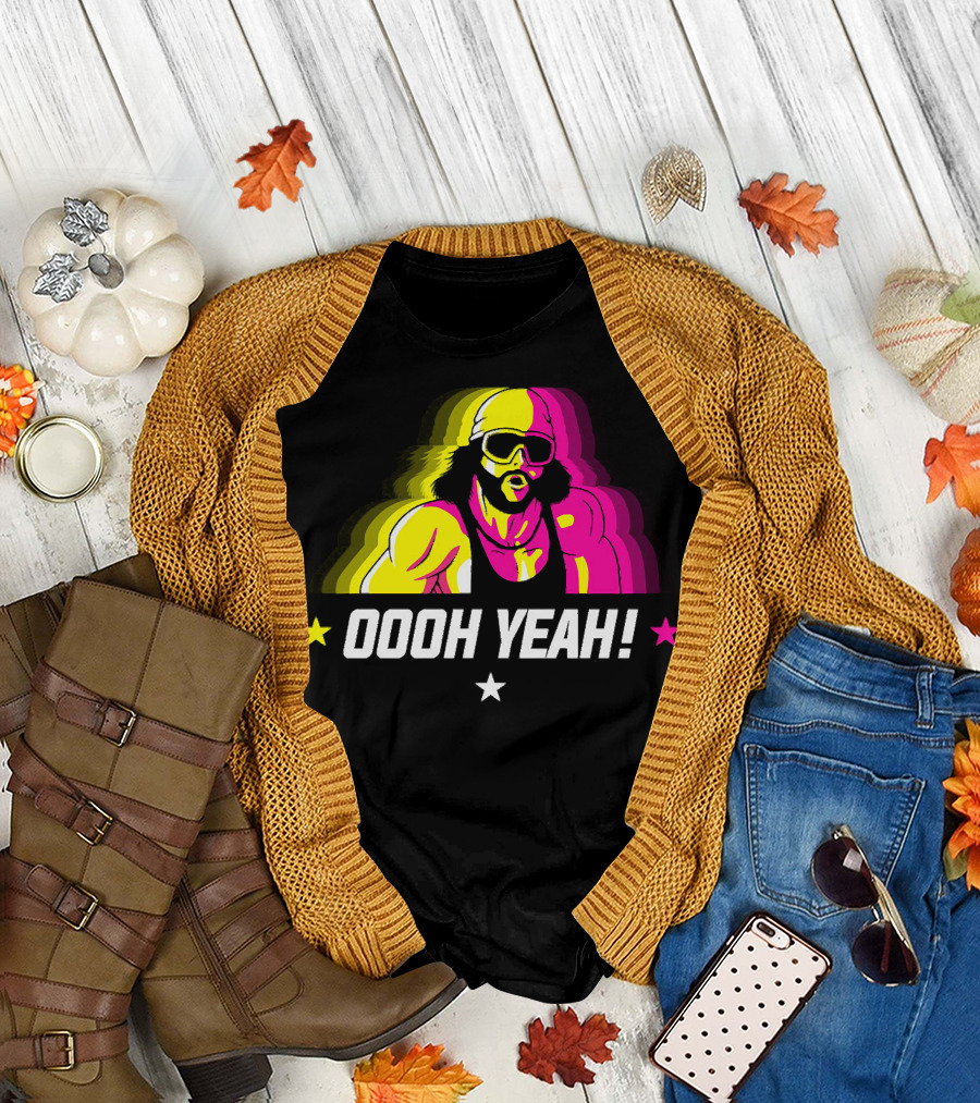 OOOH YEAH Wrestling Retro Pop T-Shirt