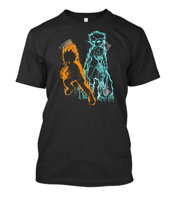Hunter X Hunter Ready To Fight Gon Killua Electric Aura T-Shirt