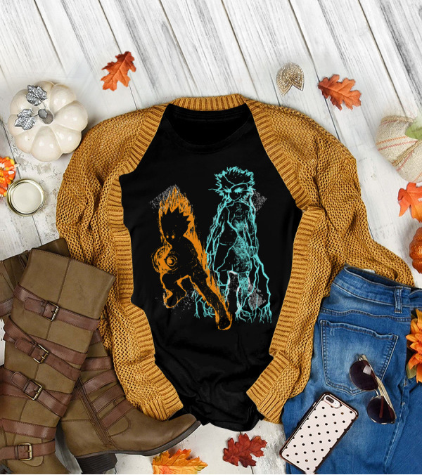 Hunter X Hunter Ready To Fight Gon Killua Electric Aura T-Shirt