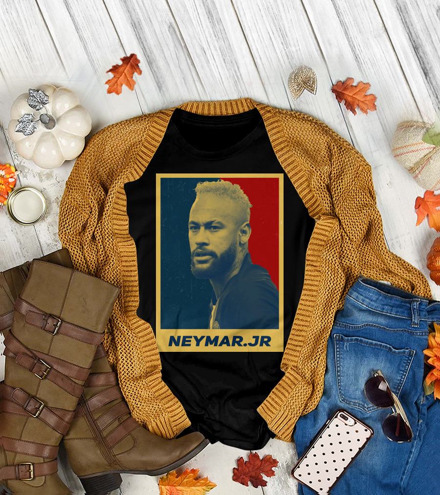 Neymar JR Vintage Portrait T-Shirt