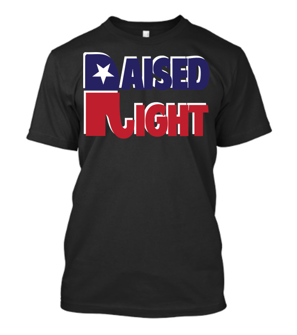 Republican Raised Right GOP Elephant Star T-Shirt
