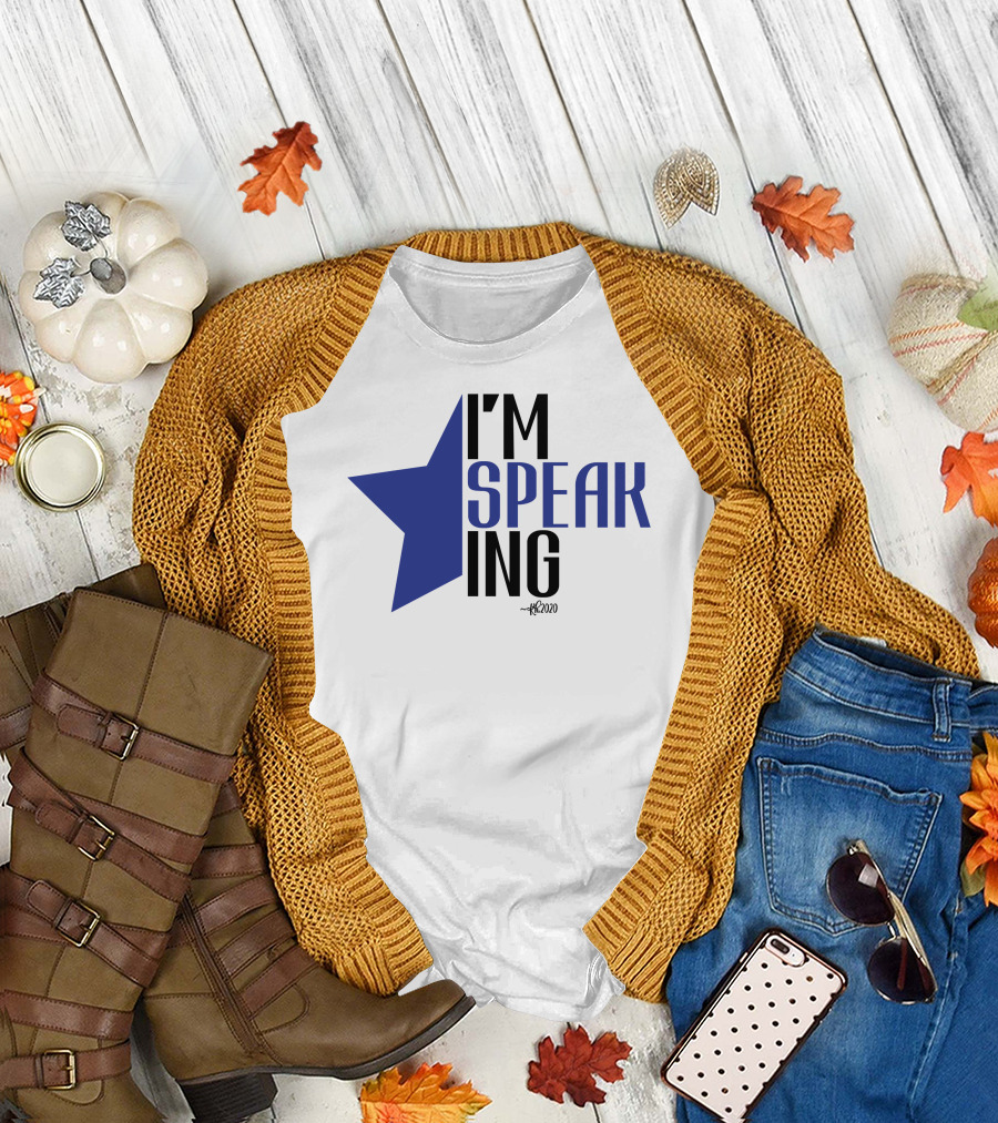 I'M SPEAKING RK2020 Blue Star T-Shirt
