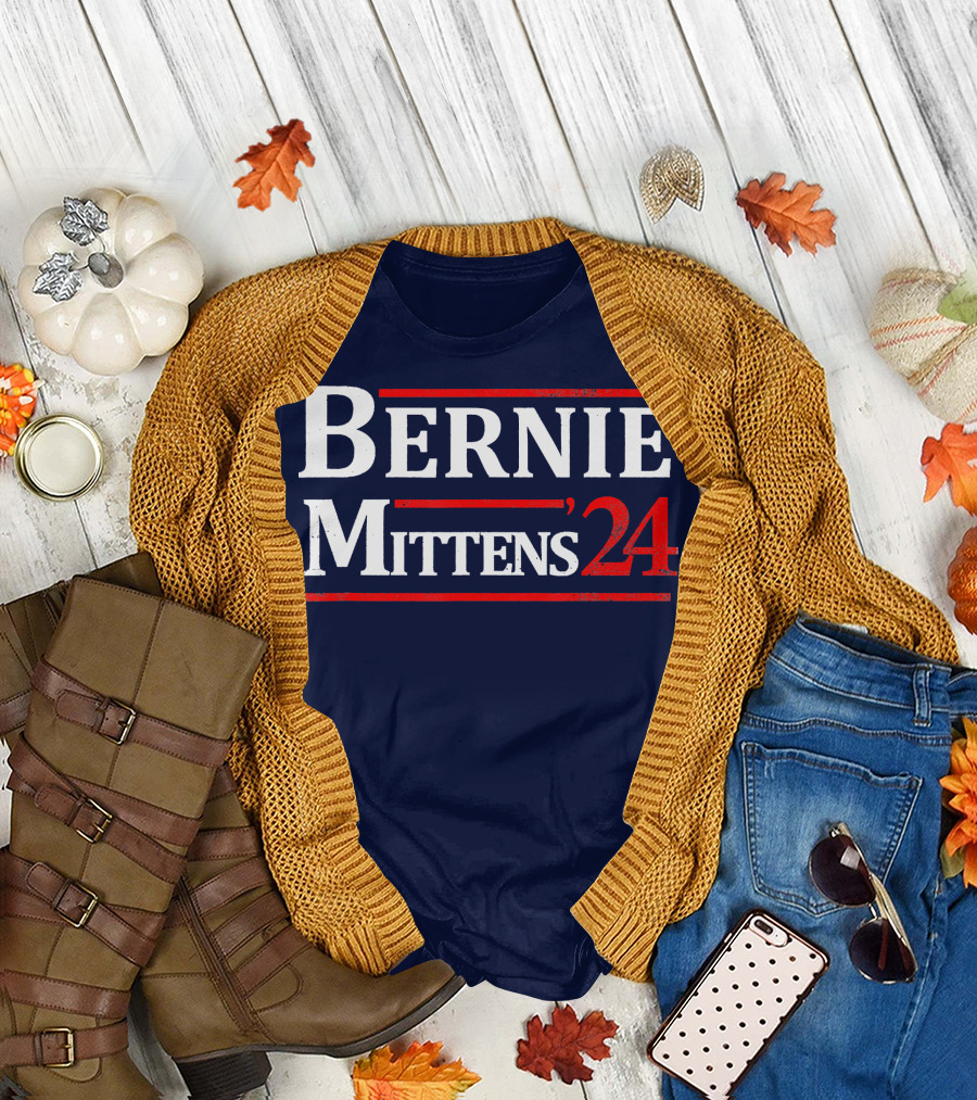 Bernie Mittens 24 Joke Bernie Sanders T-Shirt