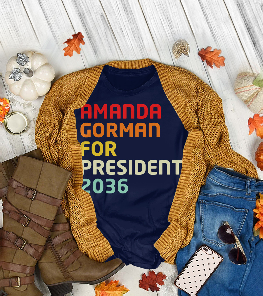 AMANDA GORMAN FOR PRESIDENT 2036 T-Shirt