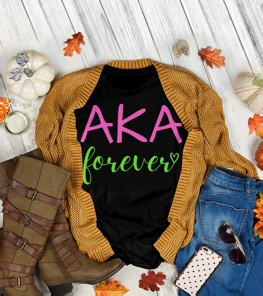 Alpha Kappa AKA Forever Paraphernalia Sorority 1908 T-Shirt