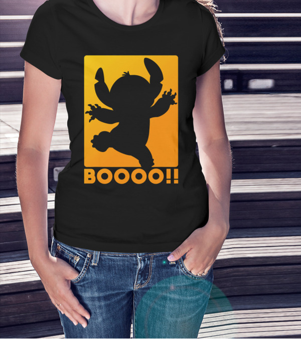 Disney Stitch Halloween Boooo T-Shirt