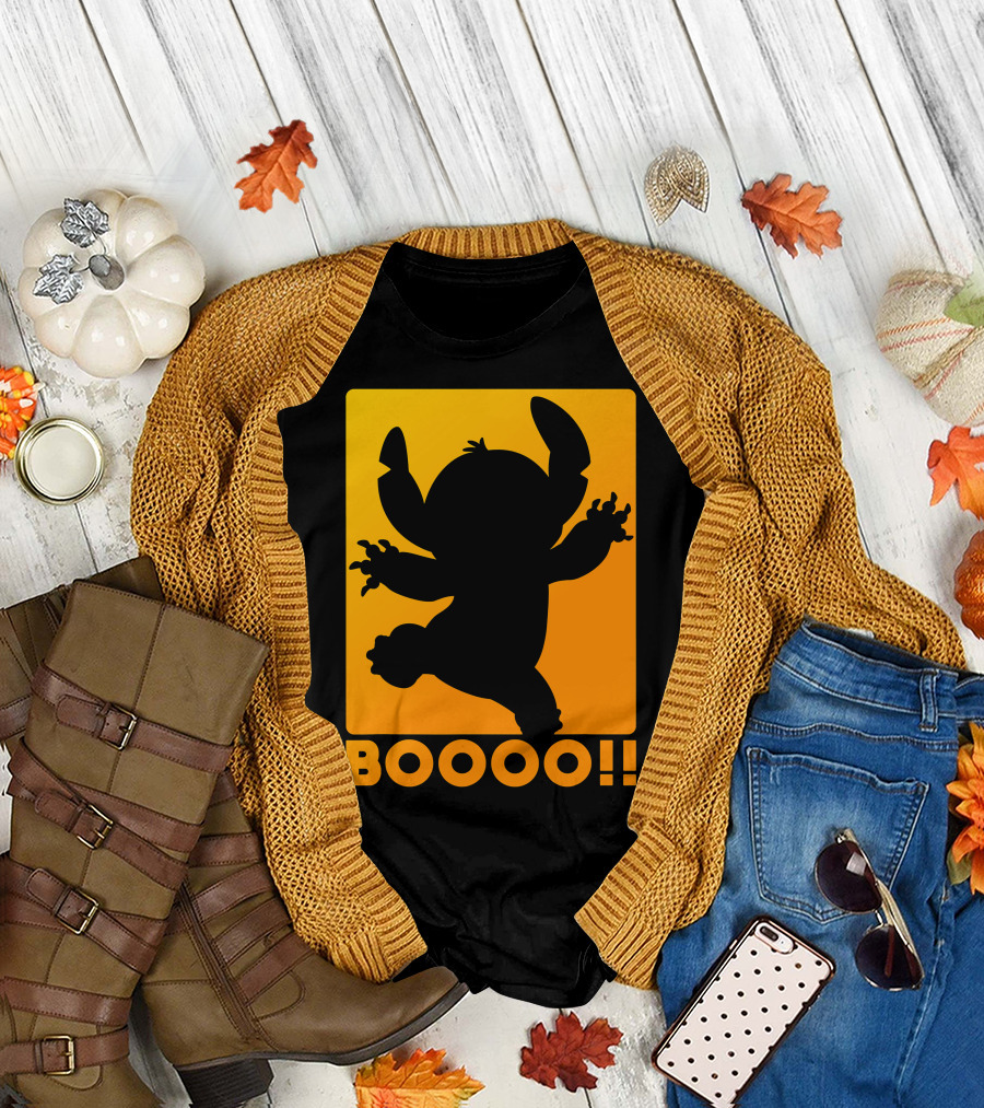 Disney Stitch Halloween Boooo T-Shirt