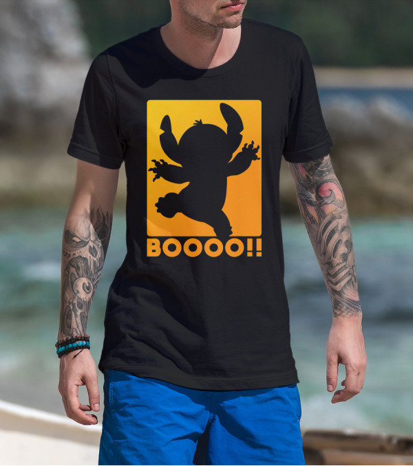 Disney Stitch Halloween Boooo T-Shirt