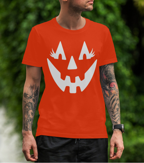 Halloween Pumpkin Pumpkin Face Halloween Party Halloween T-Shirt