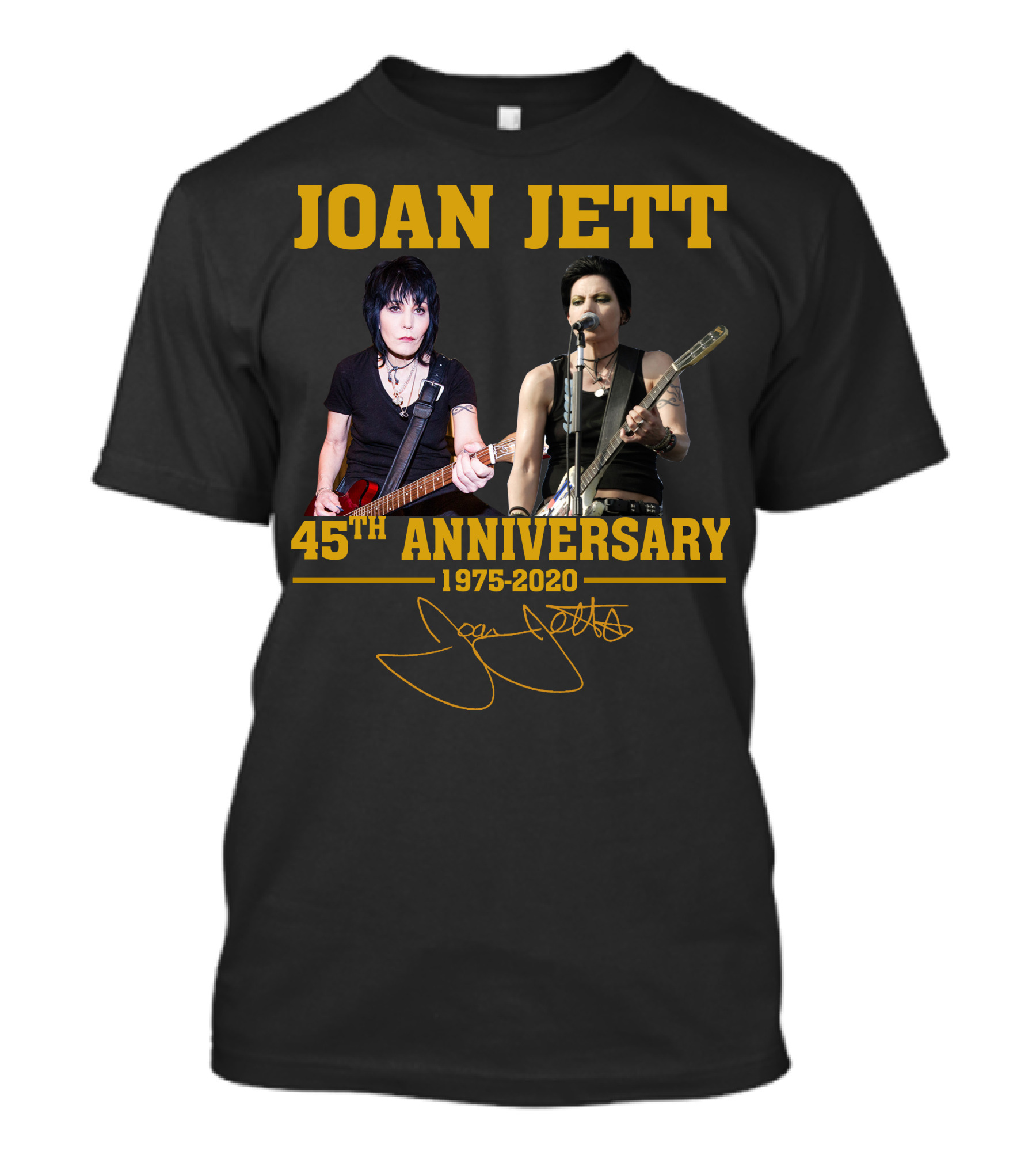 JOAN JETT 45th Anniversary 1975-2020 T-Shirt
