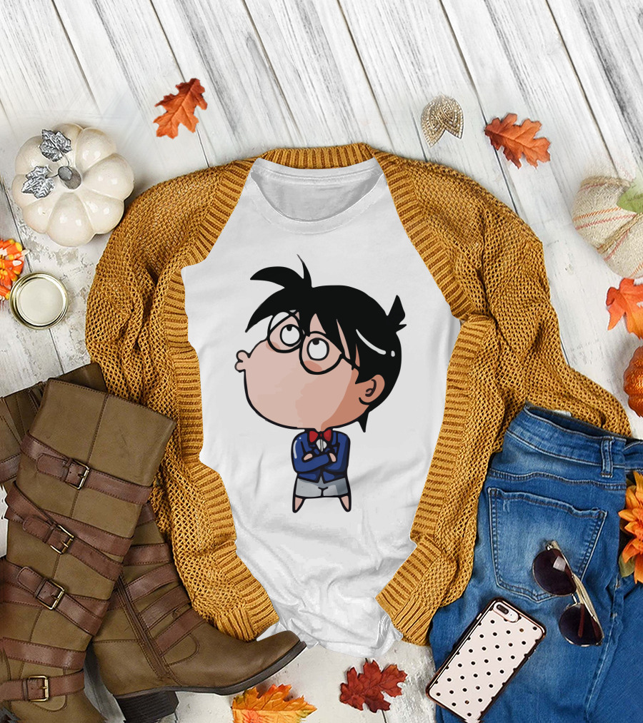Detective Conan Anime Character T-Shirt