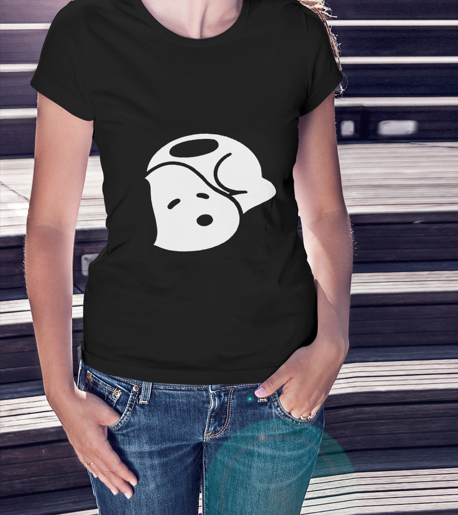 Baby Snoopy Sleeping Peanuts Character T-Shirt
