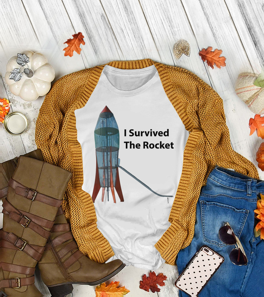 I Survived The Rocket Slide Experience T-Shirt