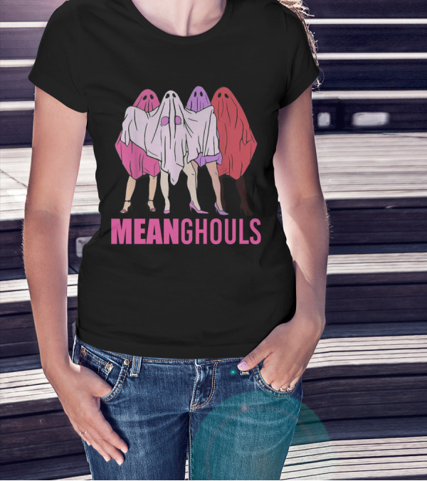 Meanghouls Funny Boo Costume Mean Girls Halloween Fans T-Shirt