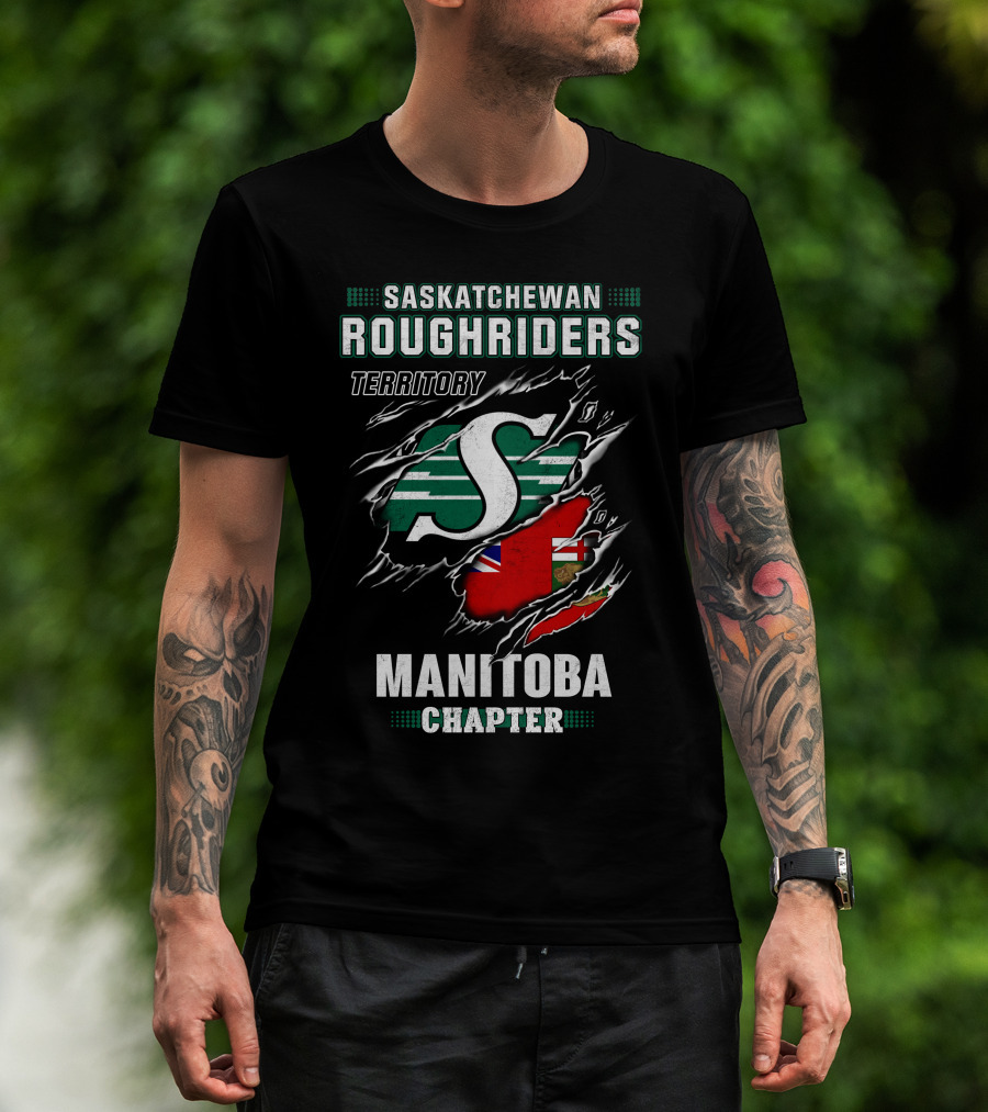 Saskatchewan Roughriders Territory Manitoba Chapter T-Shirt