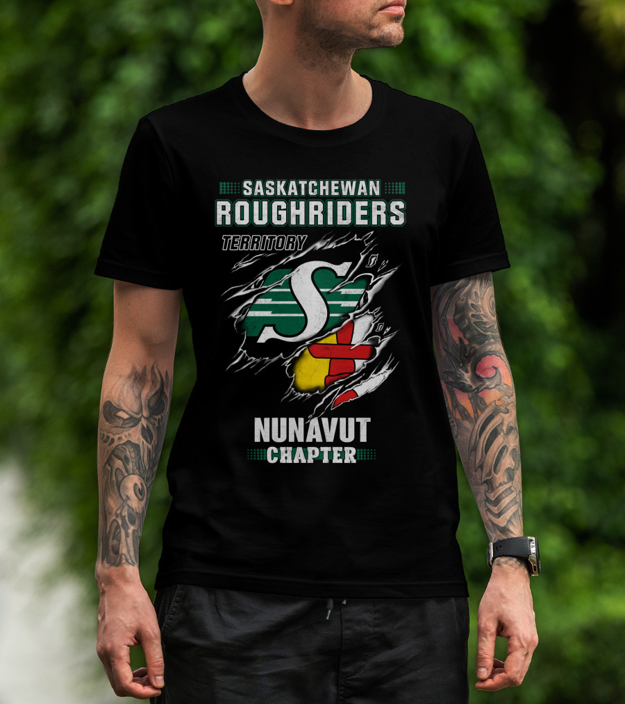 Saskatchewan Roughriders Territory Nunavut Chapter T-Shirt