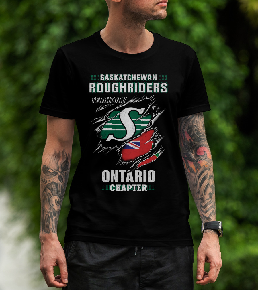 Saskatchewan Roughriders Territory Ontario Chapter T-Shirt